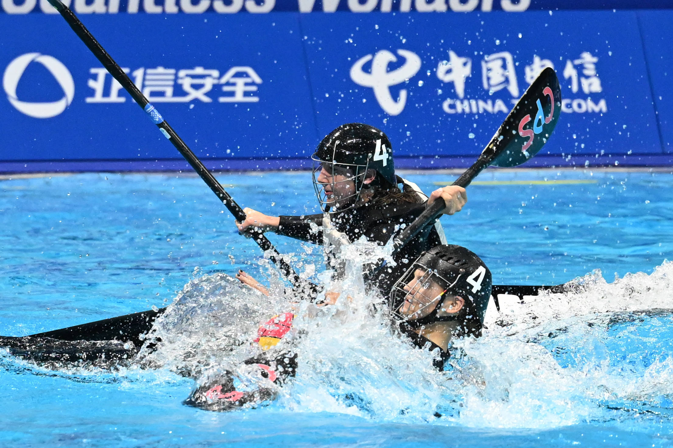 (成都世运会)皮艇球——女子决赛:德国队夺冠