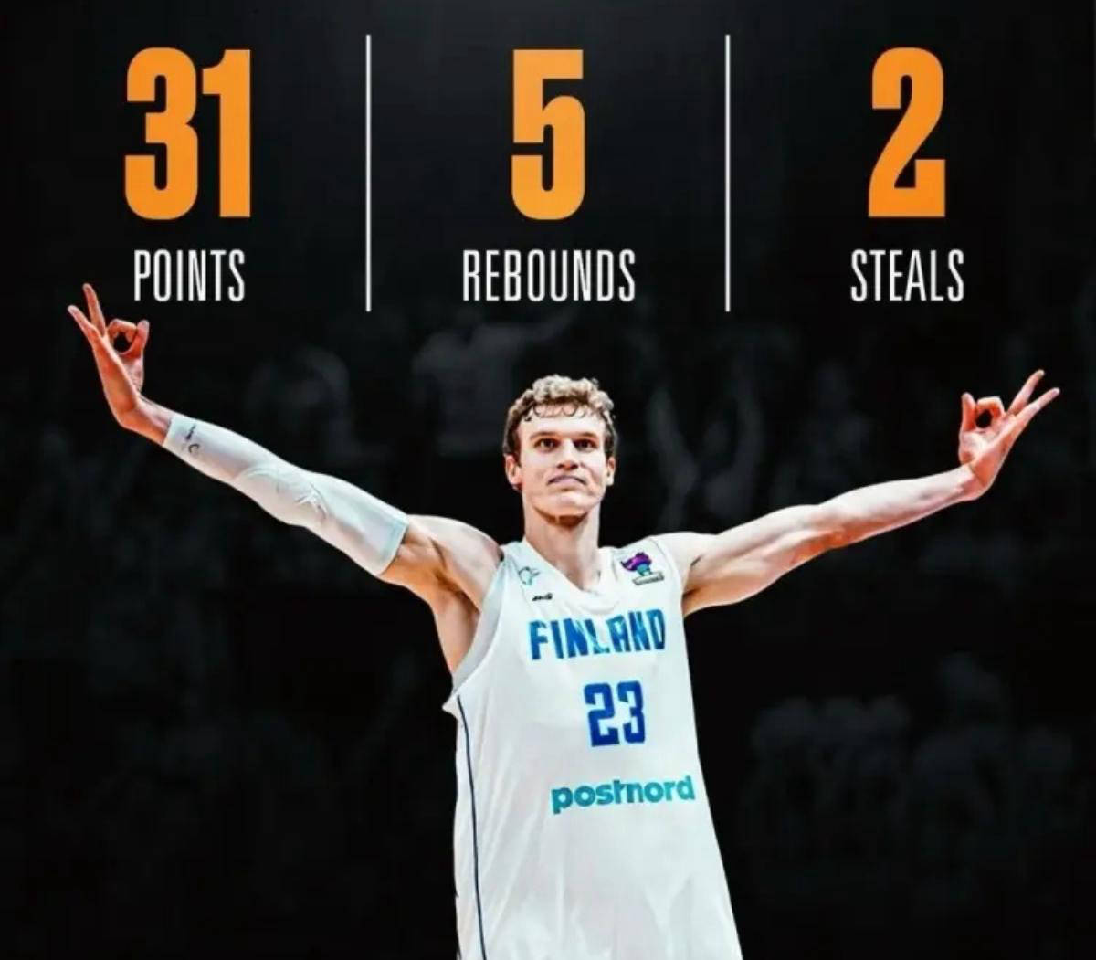 犹他爵士球星马尔卡宁:FIBA大杀器!勇士错失良机