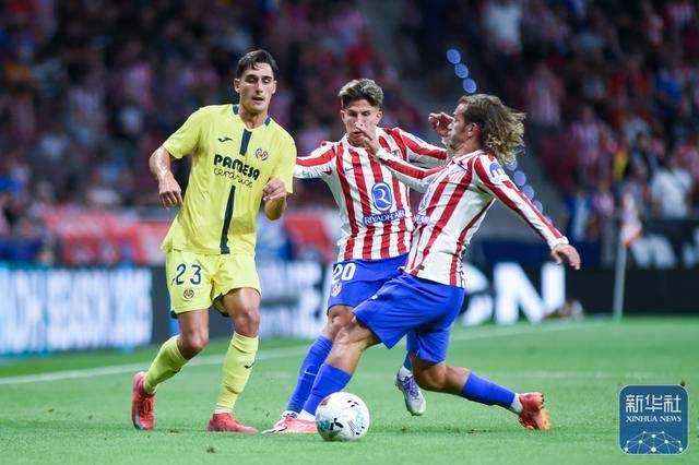 西甲｜马德里竞技胜比利亚雷亚尔