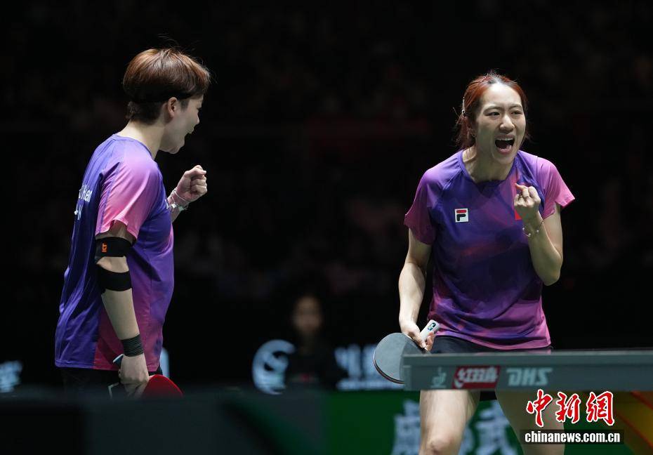 国际乒联混团世界杯：中国香港队胜法国队