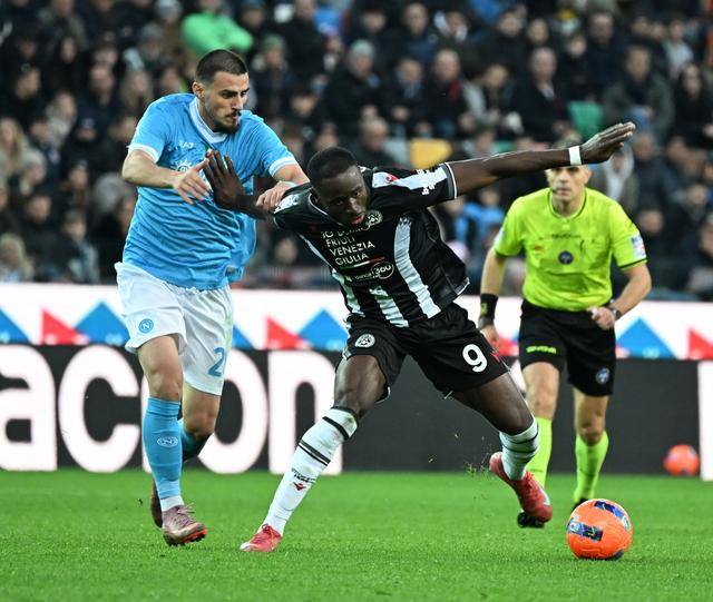 意甲｜那不勒斯不敌乌迪内斯